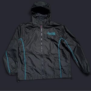 Y2K Seattle Windbreaker Jacket